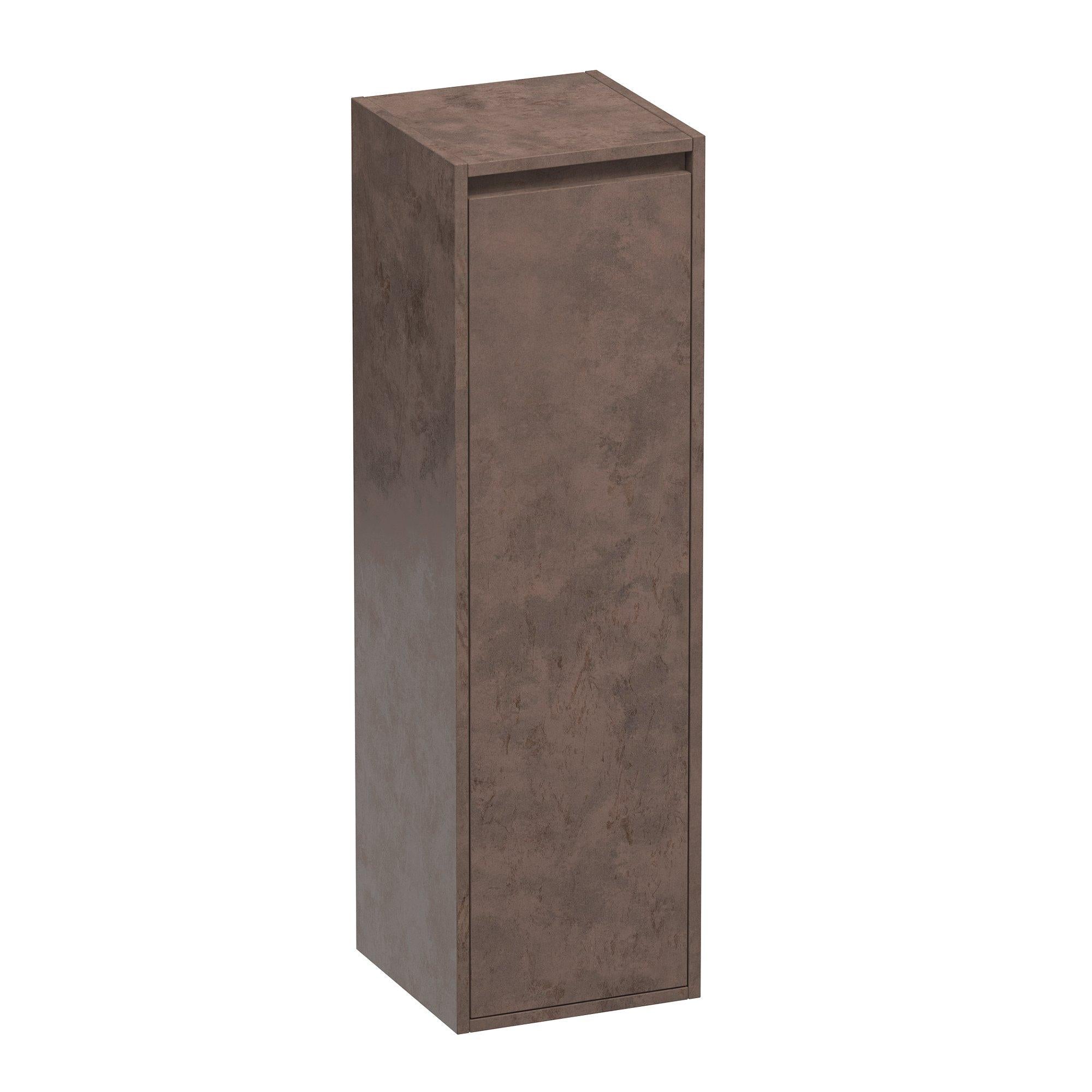 BRAUER Adore badkamerkast - 120x35x35cm - met 1 deur greeploos linksdraaiend Erosion