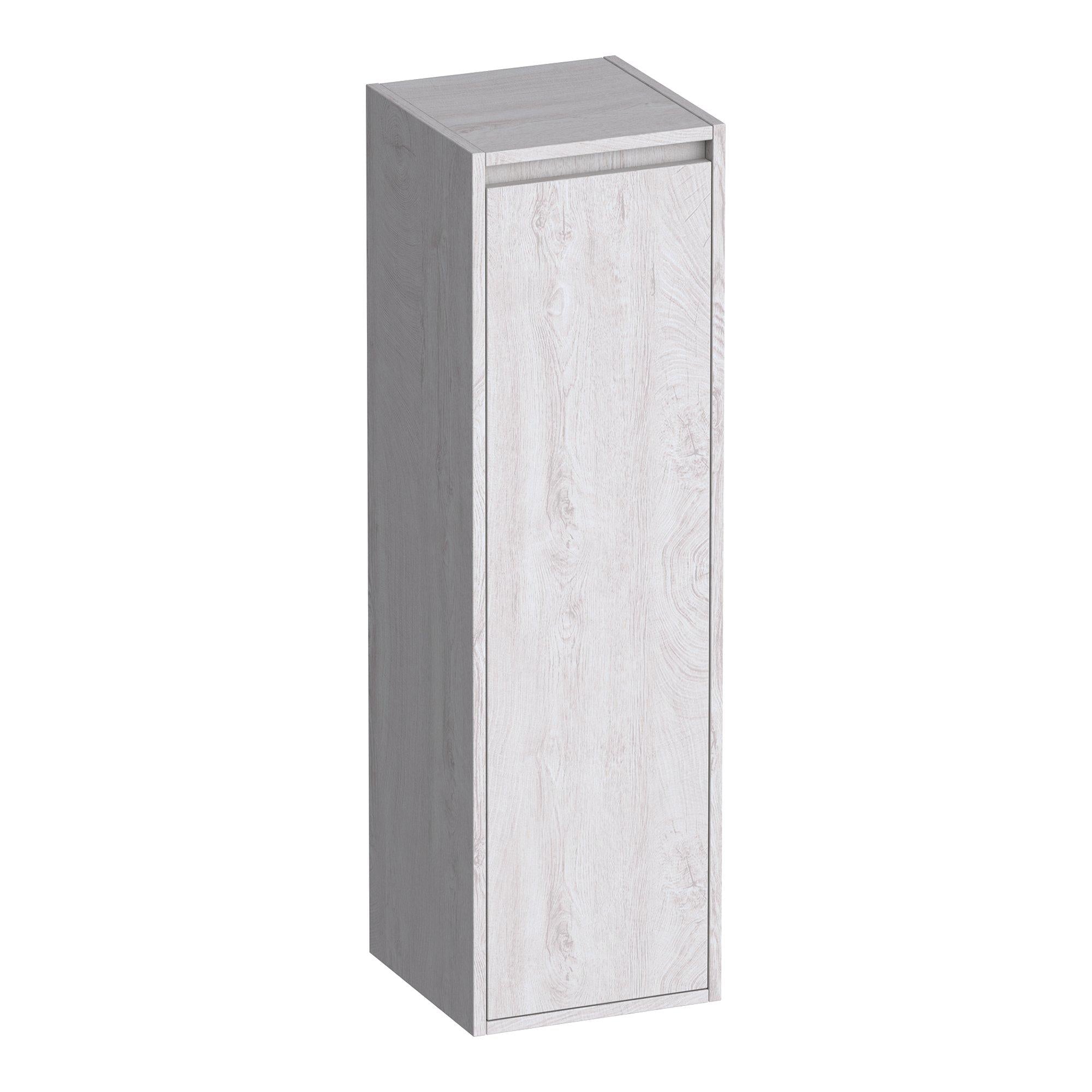 BRAUER Adore badkamerkast - 120x35x35cm - met 1 deur greeploos linksdraaiend Forest Seashell
