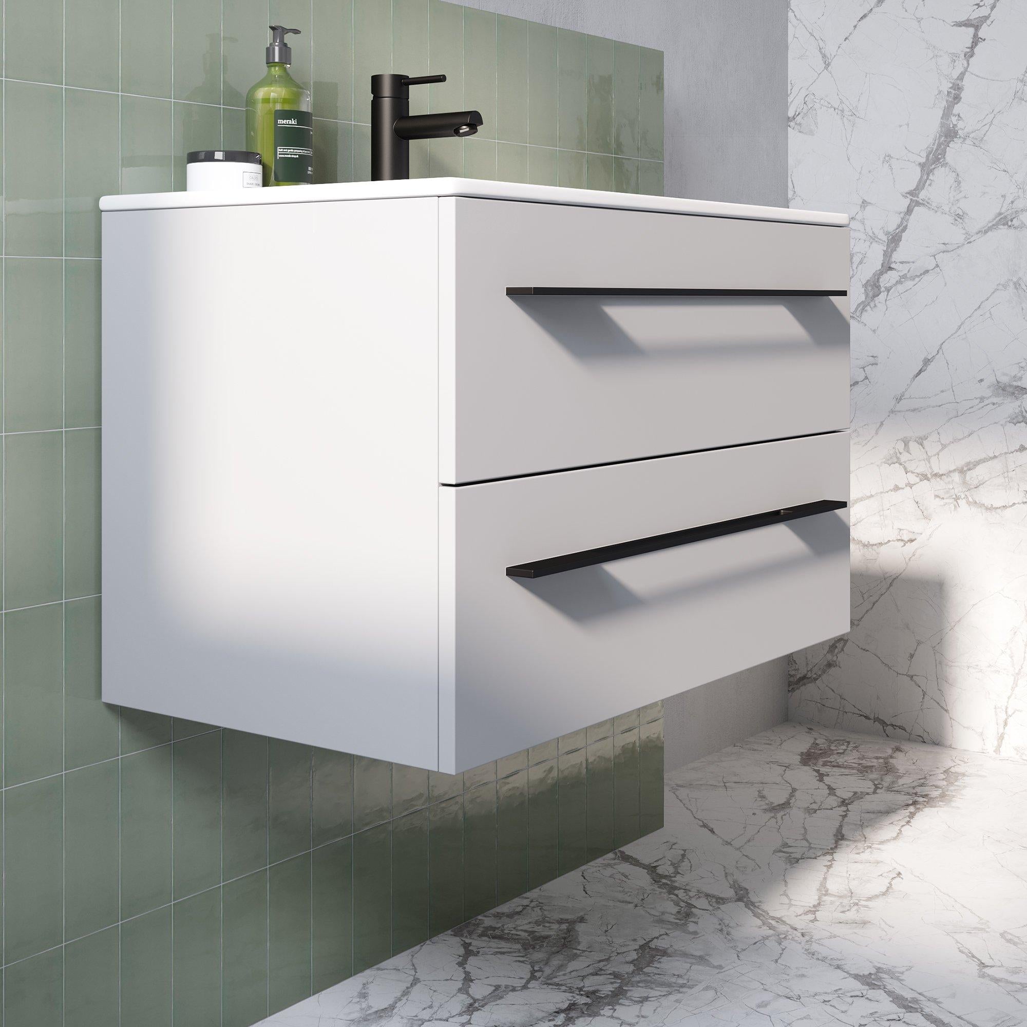 BRAUER Meubelgreep opbouw model J 480 mm aluminium