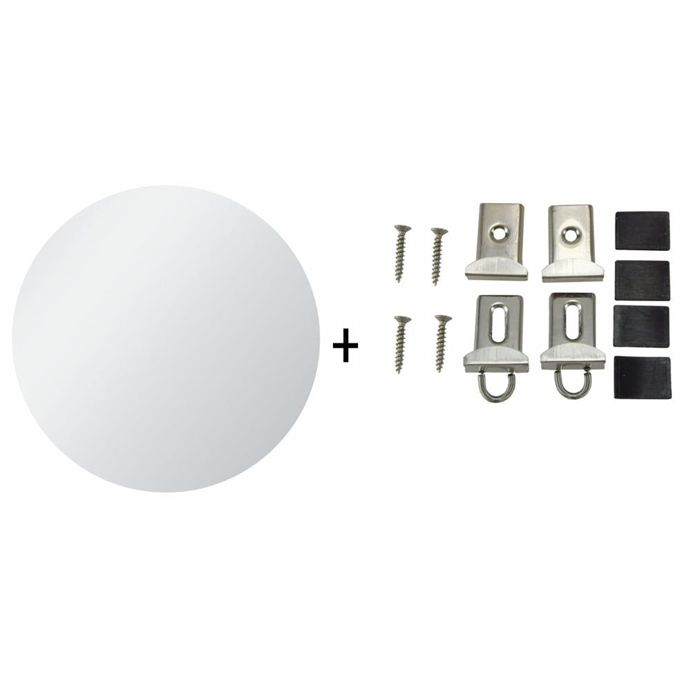 Wiesbaden Spiegel Rond 30 cm Aluminium Frameloos 5mm