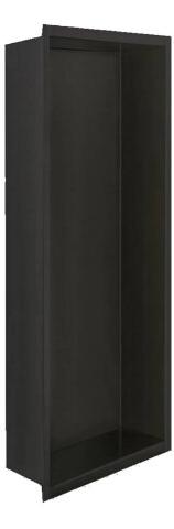 RVS Inbouwnis Wiesbaden 30X60X10 Cm en Mat Noir