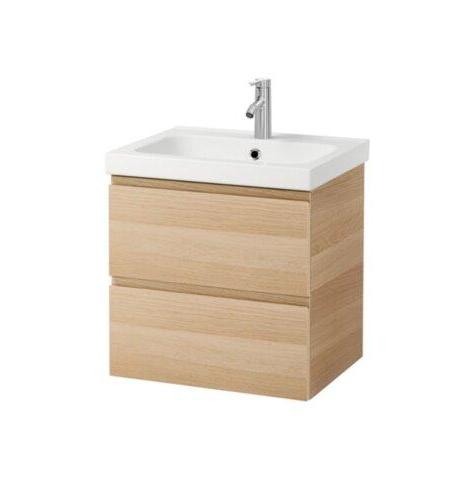 Vision eiken badmeubelset 80x46x53 cm, Wiesbaden