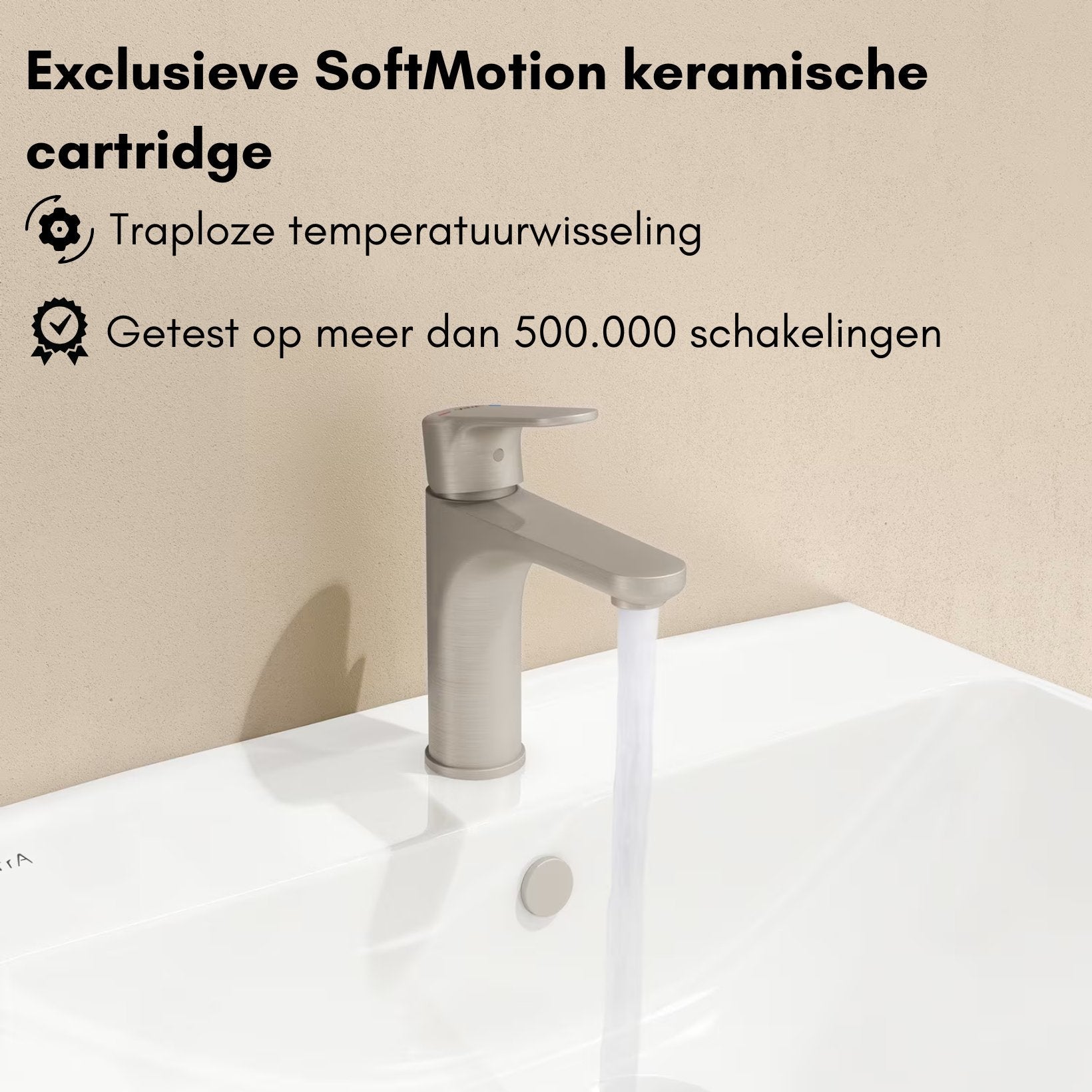 VitrA Root Round Wastafelkraan