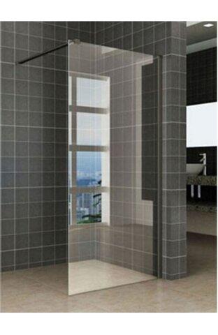 Wiesbaden Douchewand 2.0 10mm | Zwart Muurprofiel | NANO coating | Inloopdouche (Alle maten)
